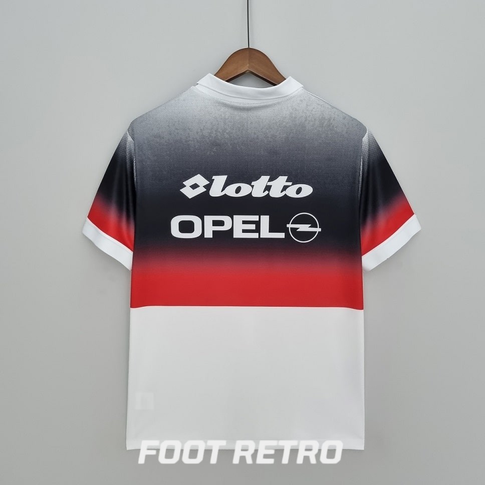 MAILLOT RETRO VINTAGE MILAN AC TRAINING 1995-1996 BLANC