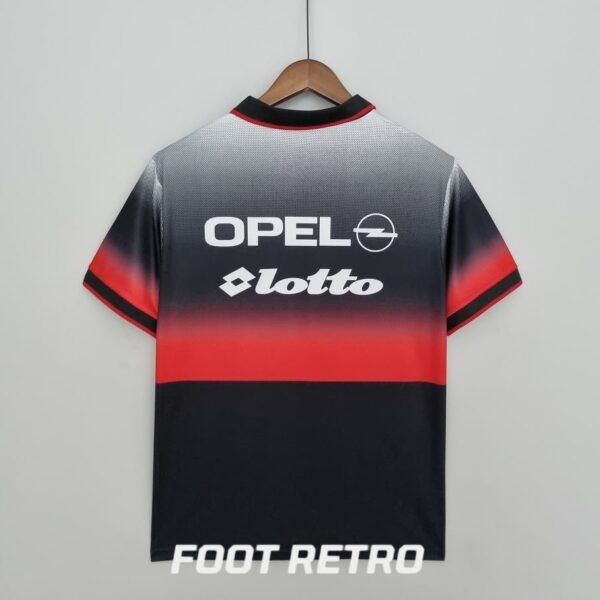 MAILLOT RETRO VINTAGE MILAN AC TRAINING 1995-1996 NOIR