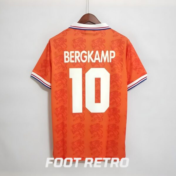 MAILLOT RETRO VINTAGE PAYS BAS BERGKAMP 1995