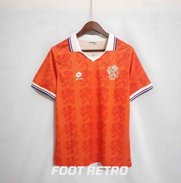 MAILLOT RETRO VINTAGE PAYS BAS HOME 1995 (1)