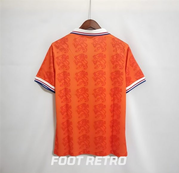 MAILLOT RETRO VINTAGE PAYS BAS HOME 1995 (2)