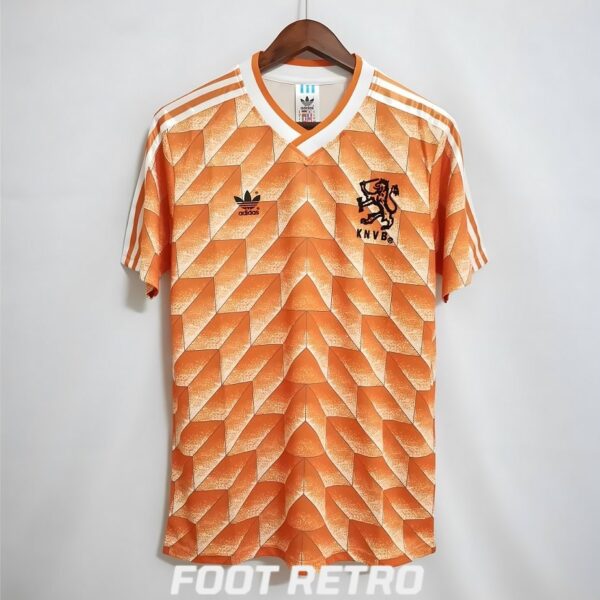 MAILLOT RETRO VINTAGE PAYS BAS VAN BASTEN 1988