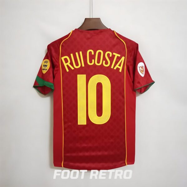 MAILLOT RETRO VINTAGE PORTUGAL RUI COSTA 2004