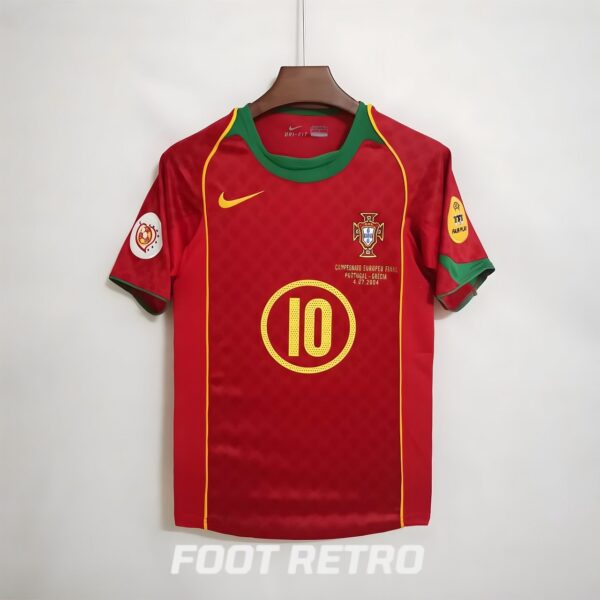 MAILLOT RETRO VINTAGE PORTUGAL RUI COSTA 2004