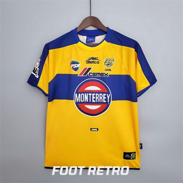 MAILLOT RETRO VINTAGE TIGRES UANL HOME 2001-02