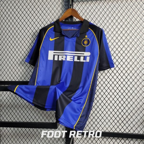 MAILLOT RETRO VINTAGE INTER MILAN HOME 2001-02