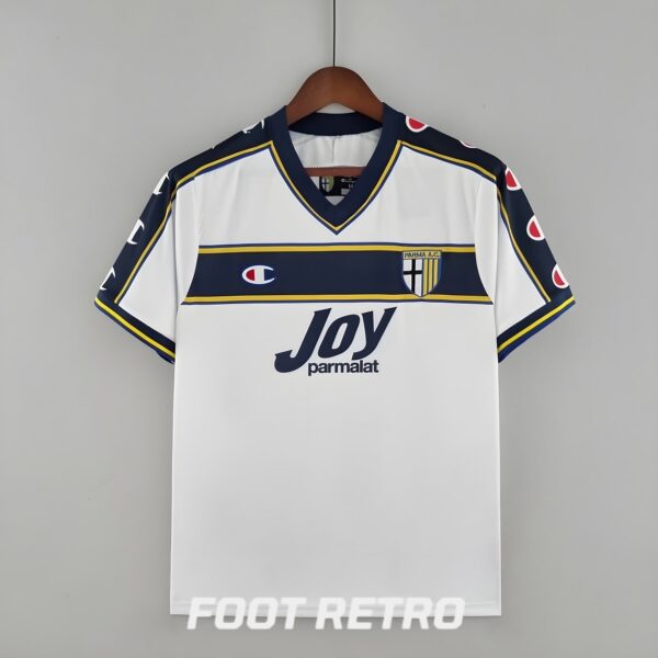 MAILLOT RETRO VINTAGE PARME AWAY 2001-02