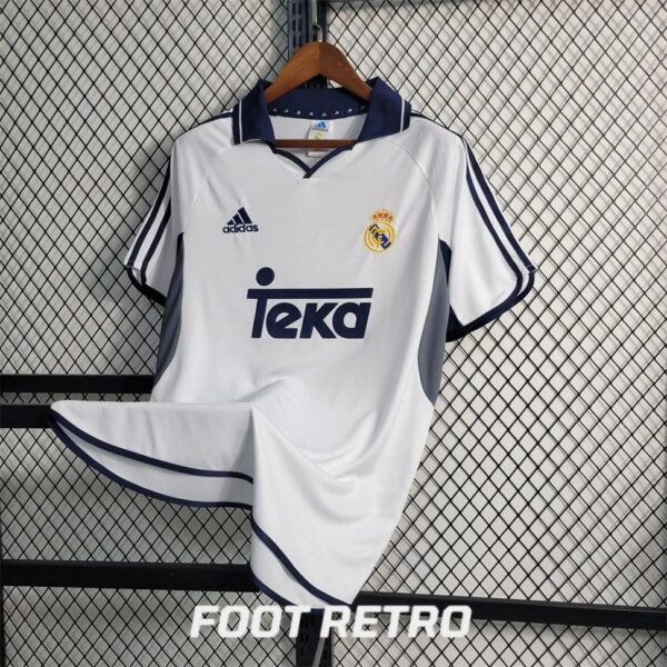 MAILLOT RETRO VINTAGE REAL MADRID 2000-01 (03)