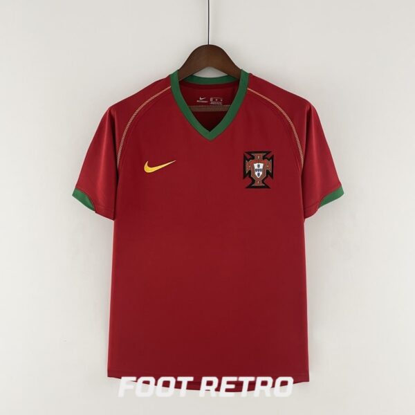 MAILLOT RETRO VINTAGE PORTUGAL HOME 2006