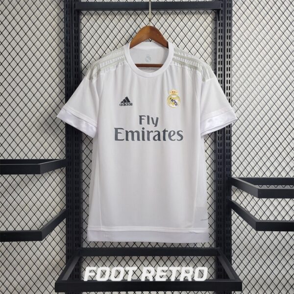 MAILLOT RETRO REAL MADRID HOME 2015-16