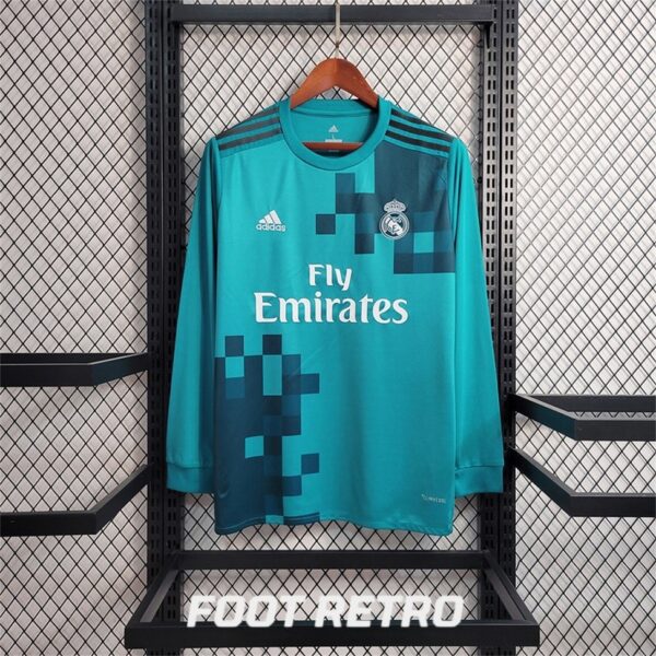 MAILLOT RETRO REAL MADRID THIRD 2017-18 ML RONALDO