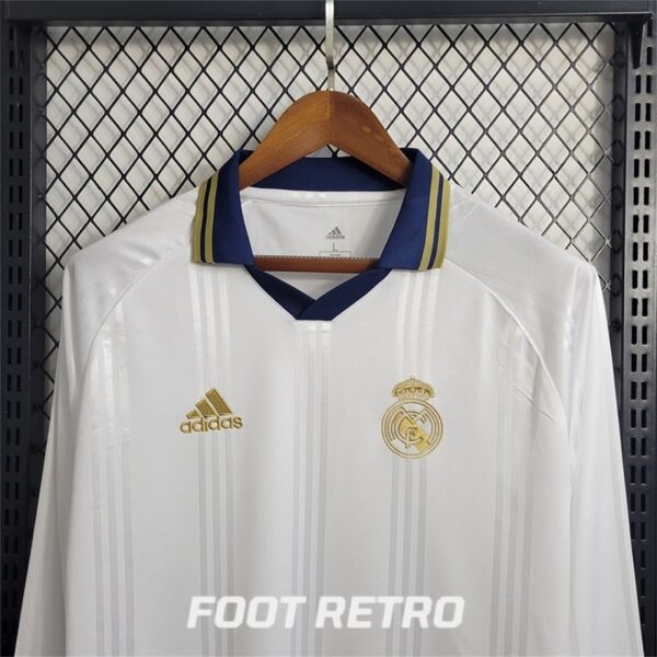 MAILLOT RETRO REAL MADRID TRAINING 2019-20 MANCHES LONGUES (3)