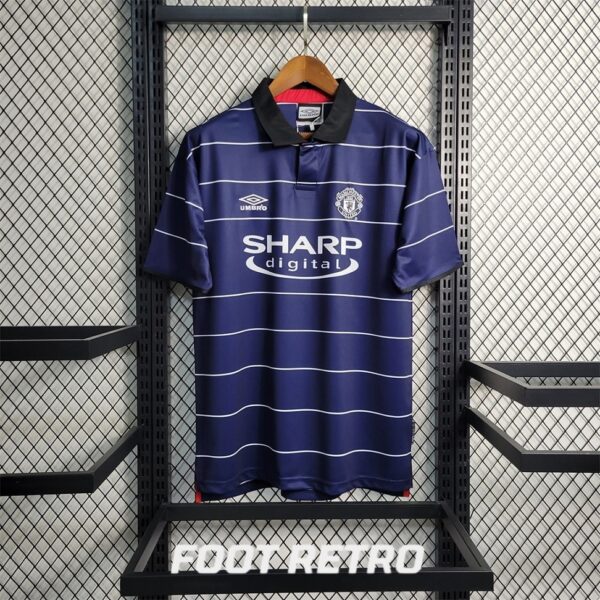 MAILLOT RETRO VINTAGE MANCHESTER UNITED AWAY 1999-00