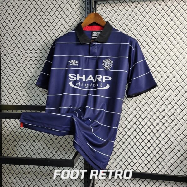 MAILLOT RETRO VINTAGE MANCHESTER UNITED AWAY 1999-00