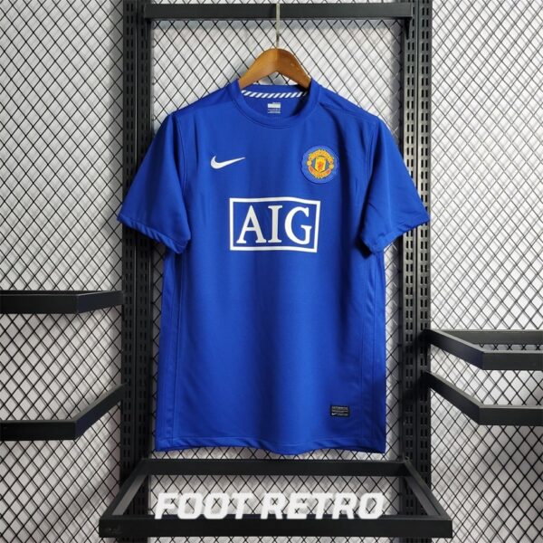 MAILLOT RETRO VINTAGE MANCHESTER UNITED AWAY 2008-09