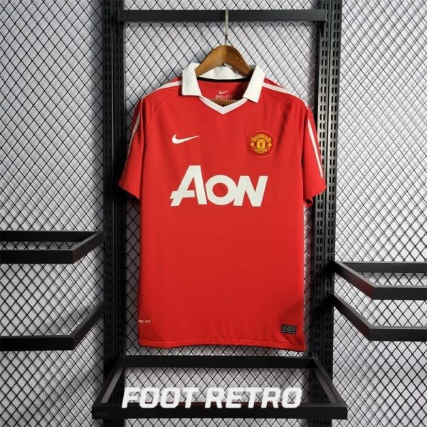 MAILLOT RETRO VINTAGE MANCHESTER UNITED HOME 2010-11 (1)