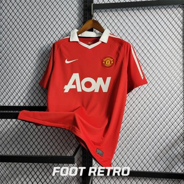 MAILLOT RETRO VINTAGE MANCHESTER UNITED HOME 2010-11 (3)