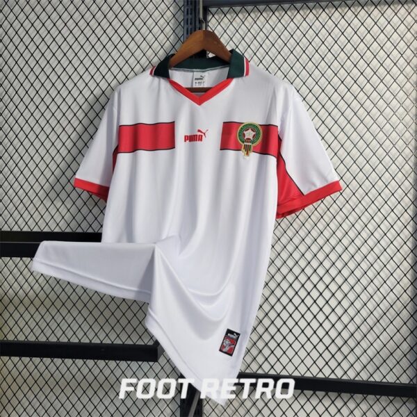 MAILLOT RETRO VINTAGE MAROC AWAY 1998