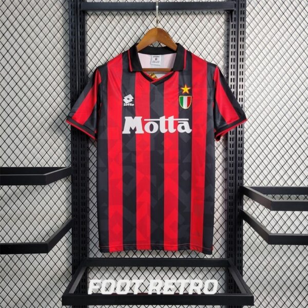 MAILLOT RETRO VINTAGE MILAN AC HOME 1993-94