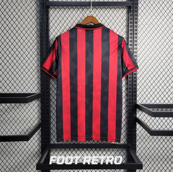 MAILLOT RETRO VINTAGE MILAN AC HOME 1993-94 (2)