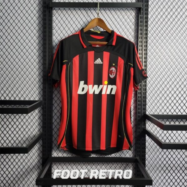 MAILLOT RETRO VINTAGE MILAN AC HOME 2006-07