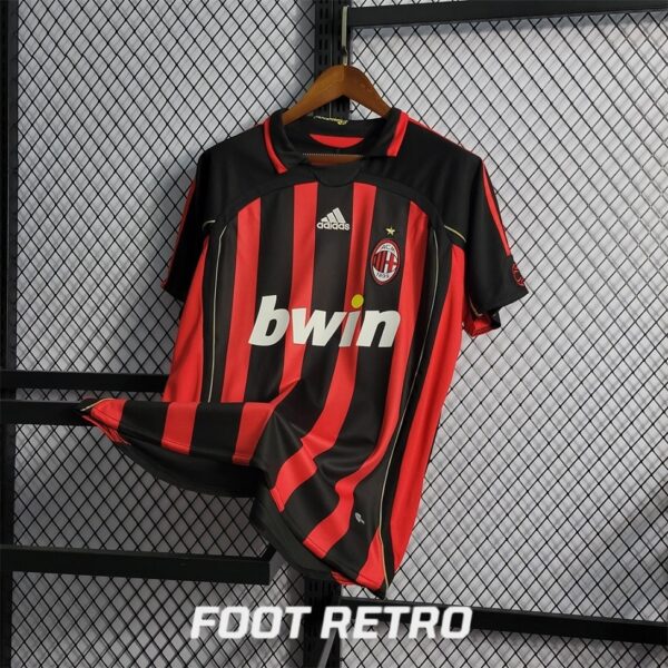 MAILLOT RETRO VINTAGE MILAN AC HOME 2006-07