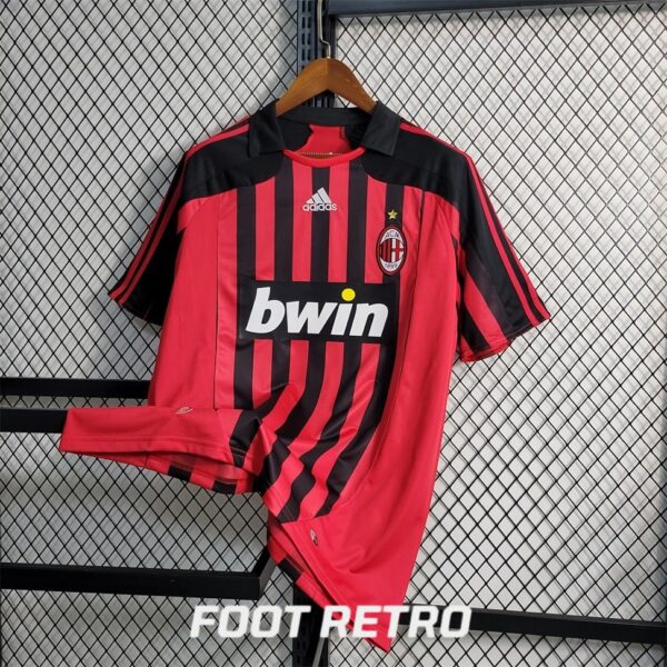 MAILLOT RETRO VINTAGE MILAN AC HOME 2007-08 (3)