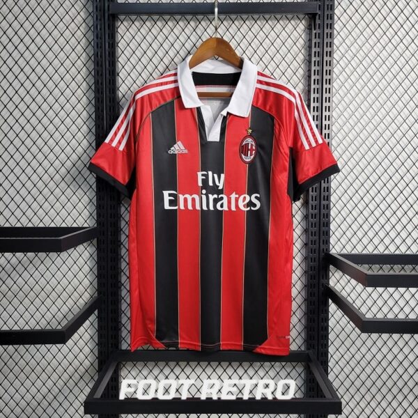 MAILLOT RETRO VINTAGE MILAN AC HOME 2012-13