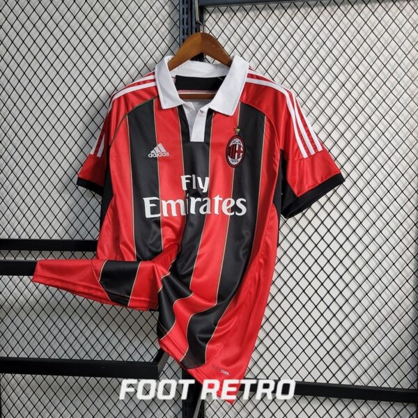 MAILLOT RETRO VINTAGE MILAN AC HOME 2012-13 (3)