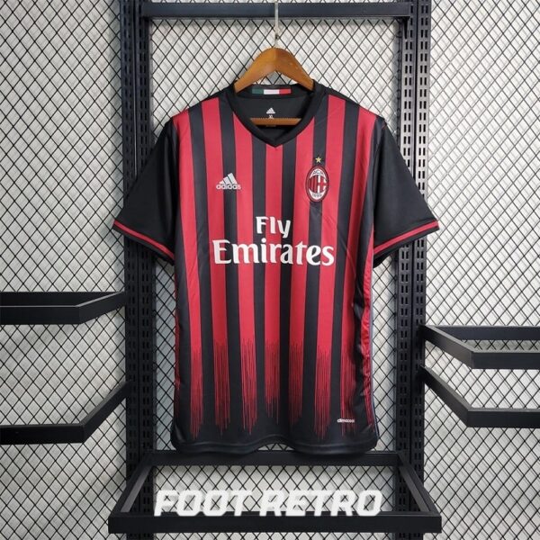 MAILLOT RETRO VINTAGE MILAN AC HOME 2016-17