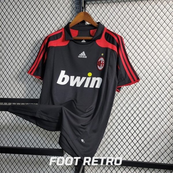 MAILLOT RETRO VINTAGE MILAN AC THIRD 2007-08 (3)