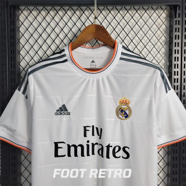 MAILLOT RETRO VINTAGE REAL MADRID HOME 2013-14 (3)