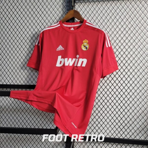 MAILLOT RETRO VINTAGE REAL MADRID RED AWAY 2011-12 (3)