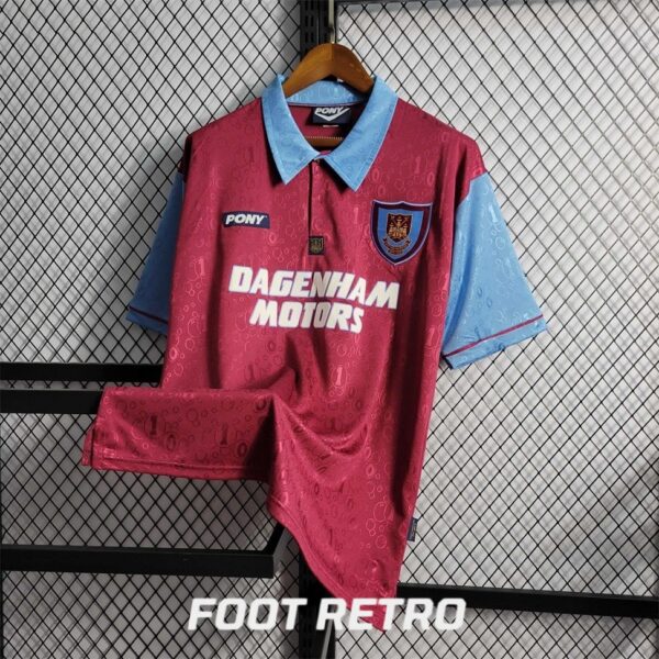 maillot west ham retro