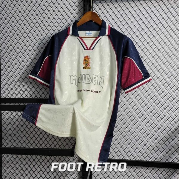 MAILLOT RETRO VINTAGE WEST HAM x IRON MAIDEN AWAY 1999