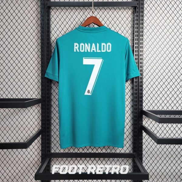 MAILLOT RETRO REAL MADRID THIRD 2017-18 RONALDO