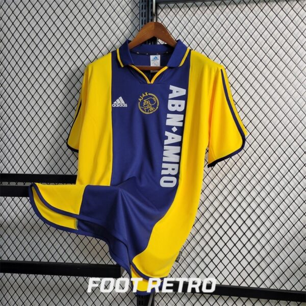 MAILLOT RETRO VINTAGE AJAX AWAY 2000-01