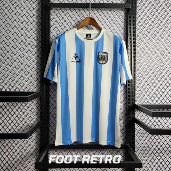 MAILLOT RETRO VINTAGE ARGENTINE HOME 1986