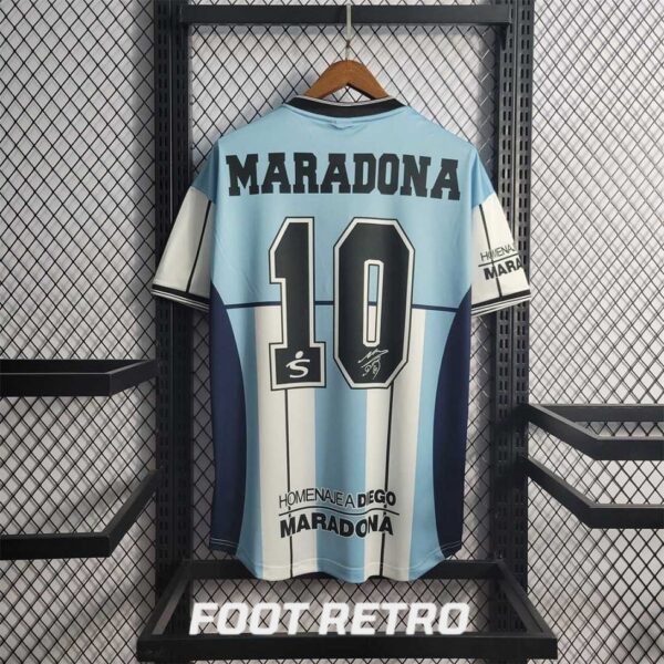 MAILLOT RETRO VINTAGE ARGENTINE MARADONA 2001