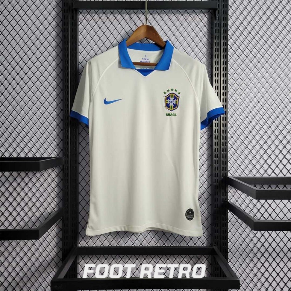 MAILLOT RETRO VINTAGE BRESIL AWAY 2019