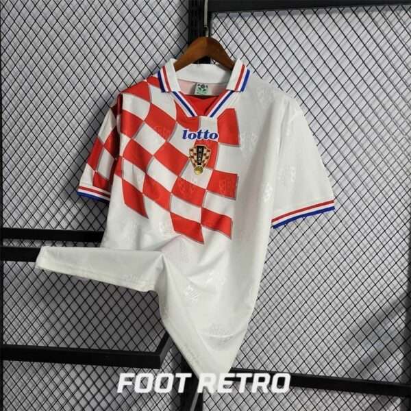 MAILLOT RETRO VINTAGE CROATIE AWAY 1998 (2)