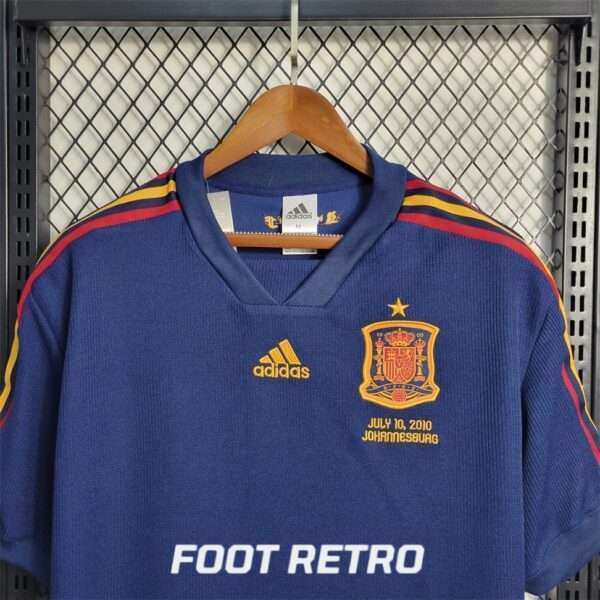 MAILLOT RETRO VINTAGE ESPAGNE AWAY 2010
