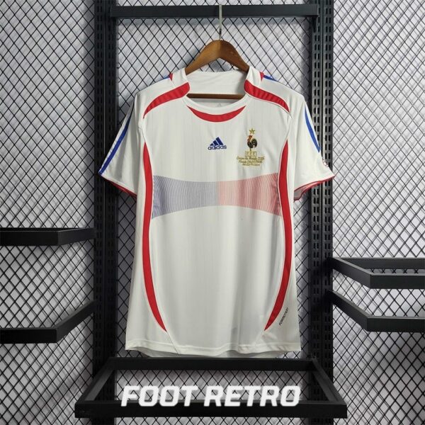 MAILLOT RETRO VINTAGE FRANCE AWAY 2006