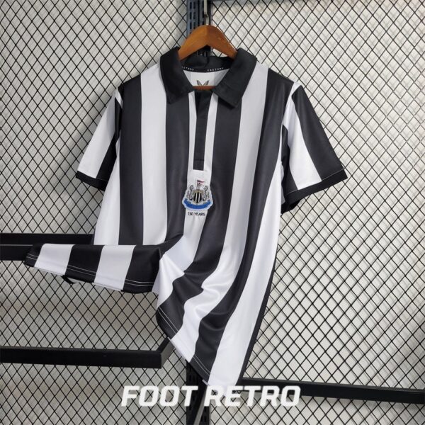 MAILLOT RETRO VINTAGE NEWCASTLE 130E ANNIVERSAIRE HOME 2023-24