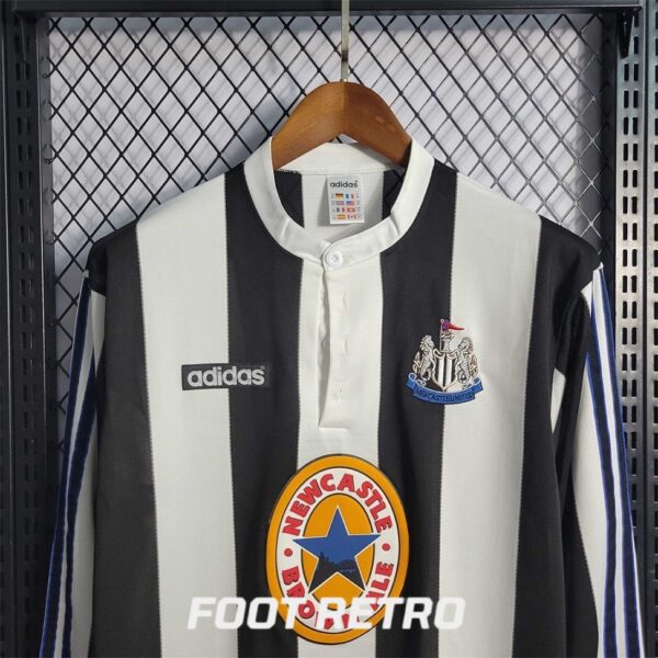 MAILLOT RETRO VINTAGE NEWCASTLE HOME 1995-97 MANCHES LONGUES