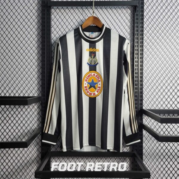 MAILLOT RETRO VINTAGE NEWCASTLE HOME 1997-99 MANCHES LONGUES