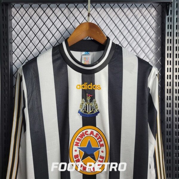 MAILLOT RETRO VINTAGE NEWCASTLE HOME 1997-99 MANCHES LONGUES