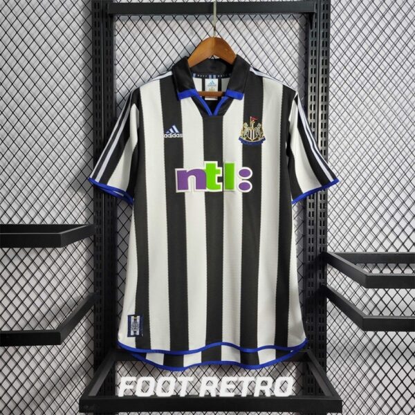 MAILLOT RETRO VINTAGE NEWCASTLE HOME 2000-01