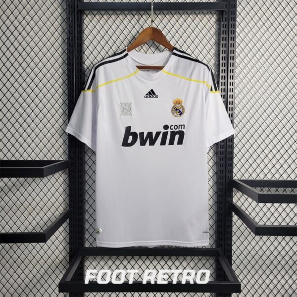 MAILLOT RETRO VINTAGE REAL MADRID HOME 2009-10