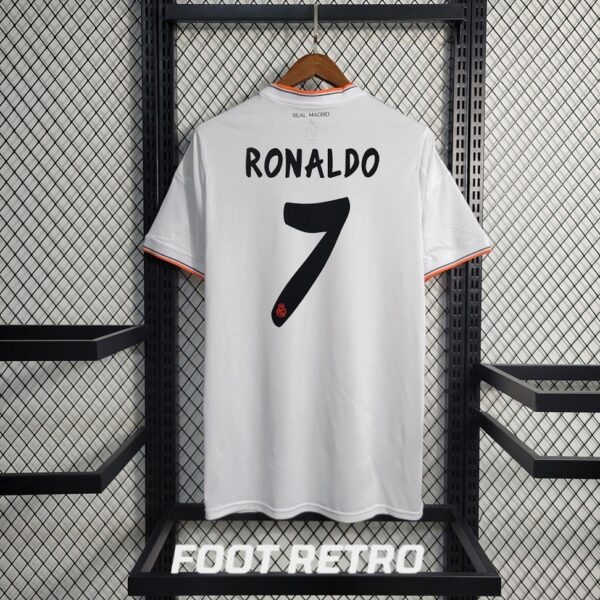 MAILLOT RETRO VINTAGE REAL MADRID HOME 2013-14 RONALDO